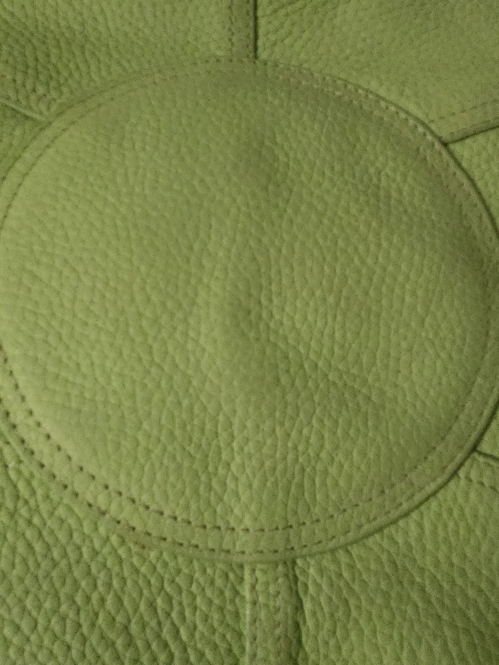 Donna Karan Green Leather Hobo Shoulder Bag
